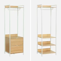 Kit de vestidor modular con 5 elementos