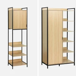 Kit de vestidor modular con 5 elementos