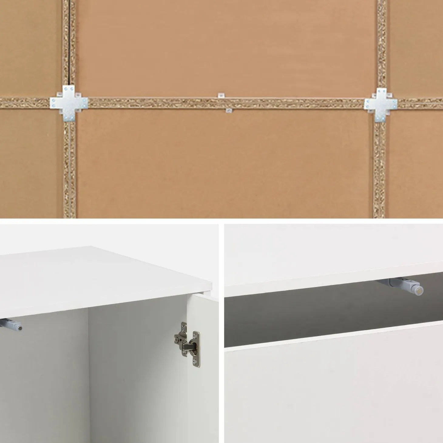 Kit estantería o biblioteca modular con 9 secciones