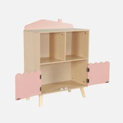 Librería infantil de 2 estantes y 2 puertas