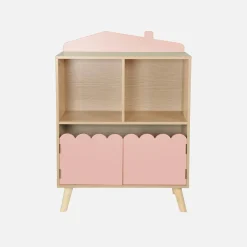 Librería infantil de 2 estantes y 2 puertas