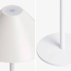Lámpara de mesa interior/exterior LED inalámbrica, H32cm