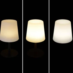 Lámpara de mesa LED para interior/exterior, 16cm