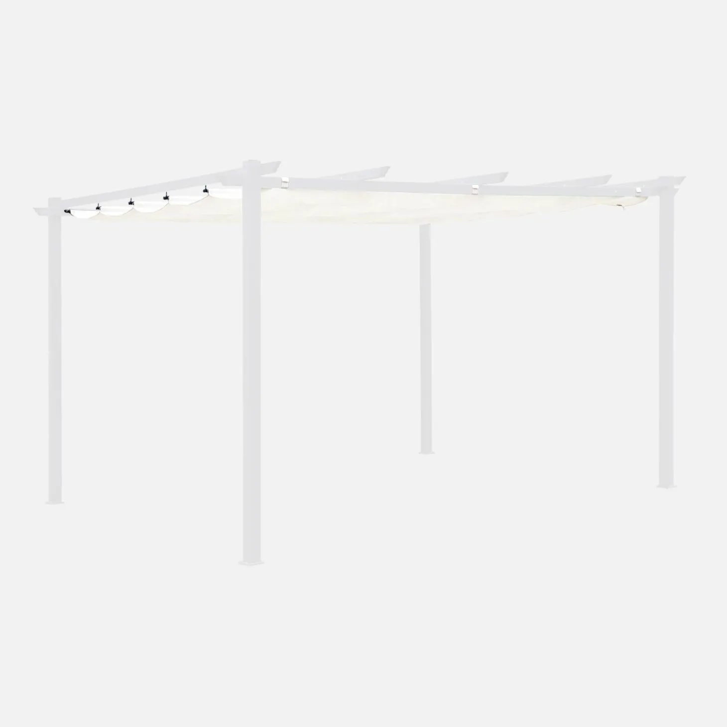 Lona de techo para pérgola Isla 3x4m