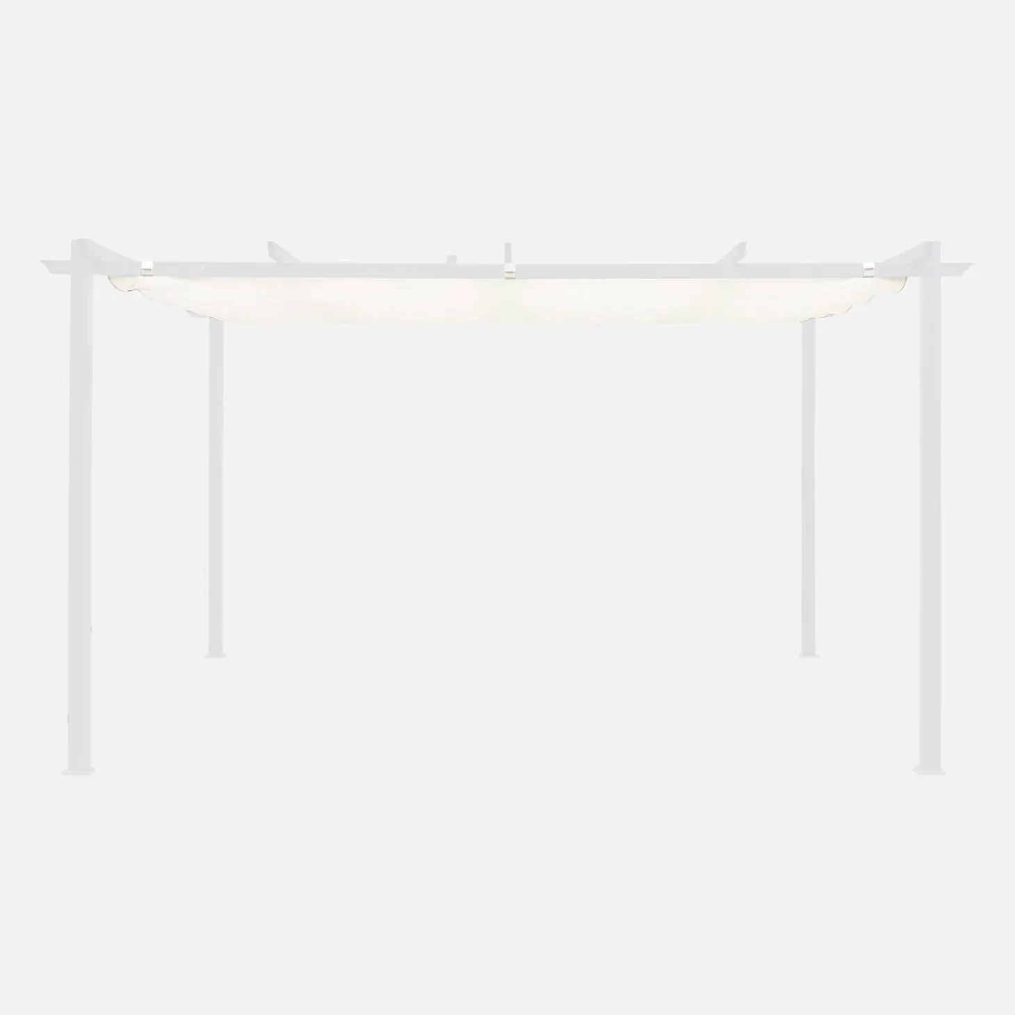 Lona de techo para pérgola Isla 3x4m