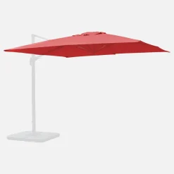 Lona de 3x3m sombrilla cuadrada desplazada
