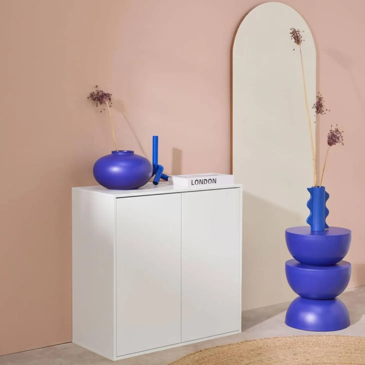 Módulo de almacenamiento con 2 puertas, 70cm