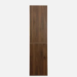 Módulo de vestidor con decoración de madera y 5 estantes