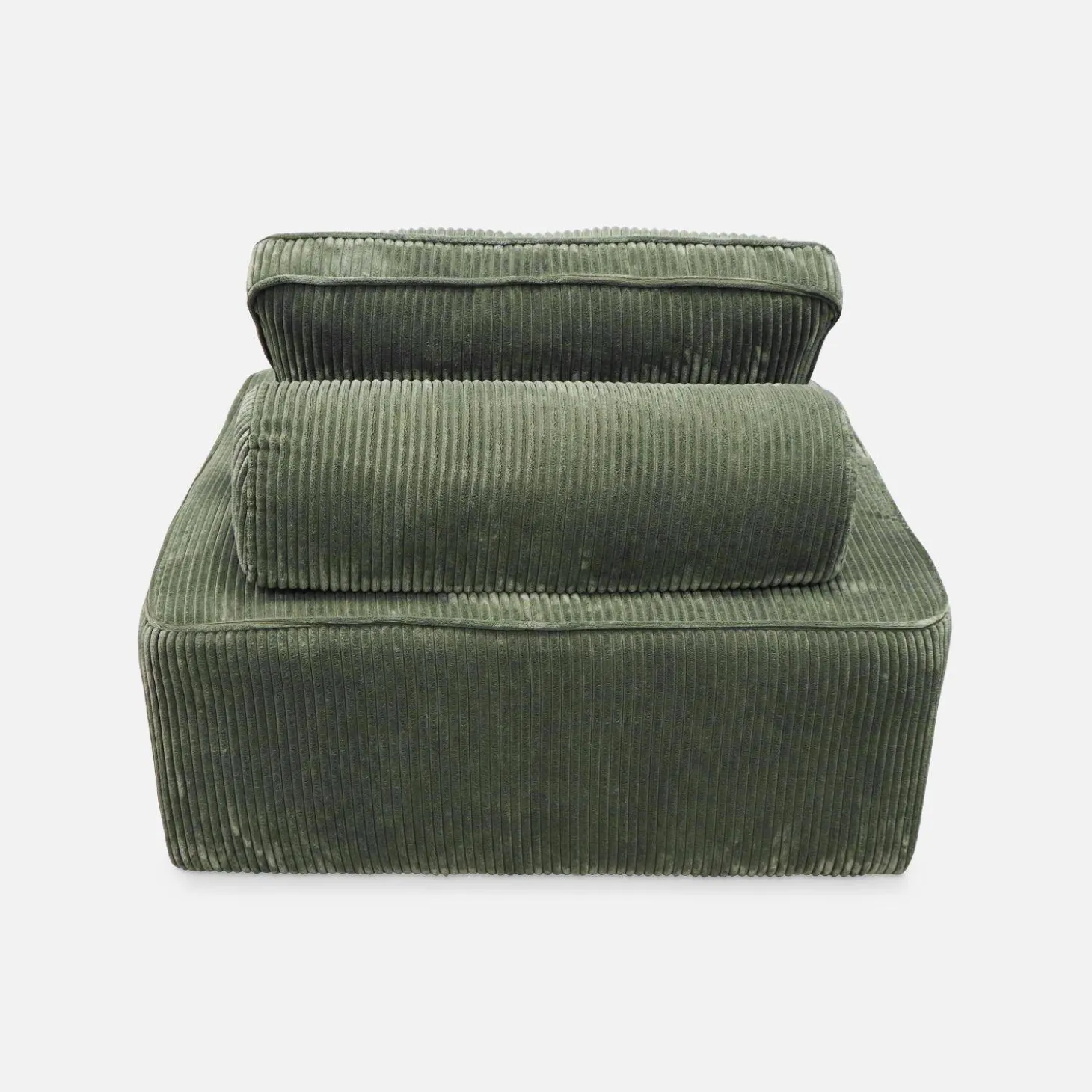 Módulo para sofá modular de pana, 1 plaza