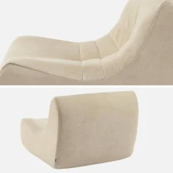 Módulo para sofá modular de terciopelo