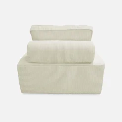 Módulo para sofá modular de pana, 1 plaza