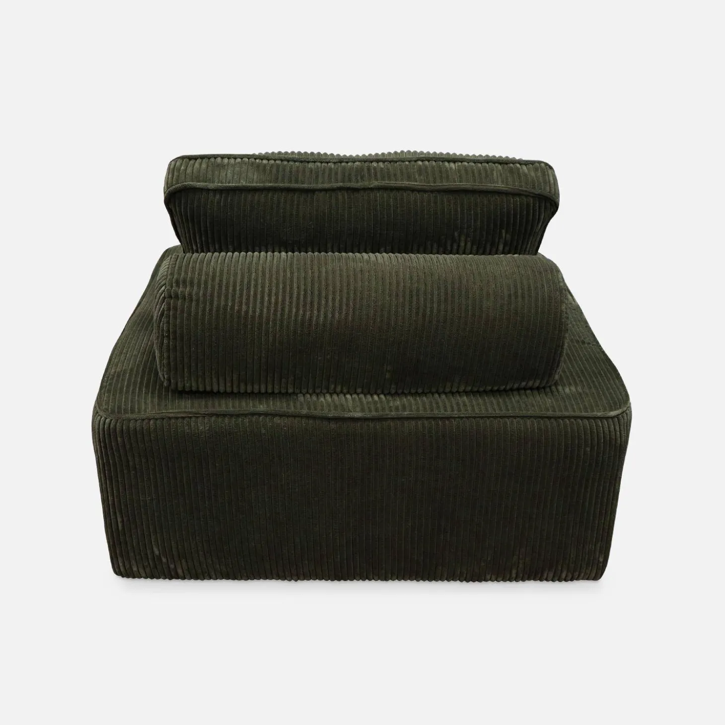 Módulo para sofá modular de pana, 1 plaza