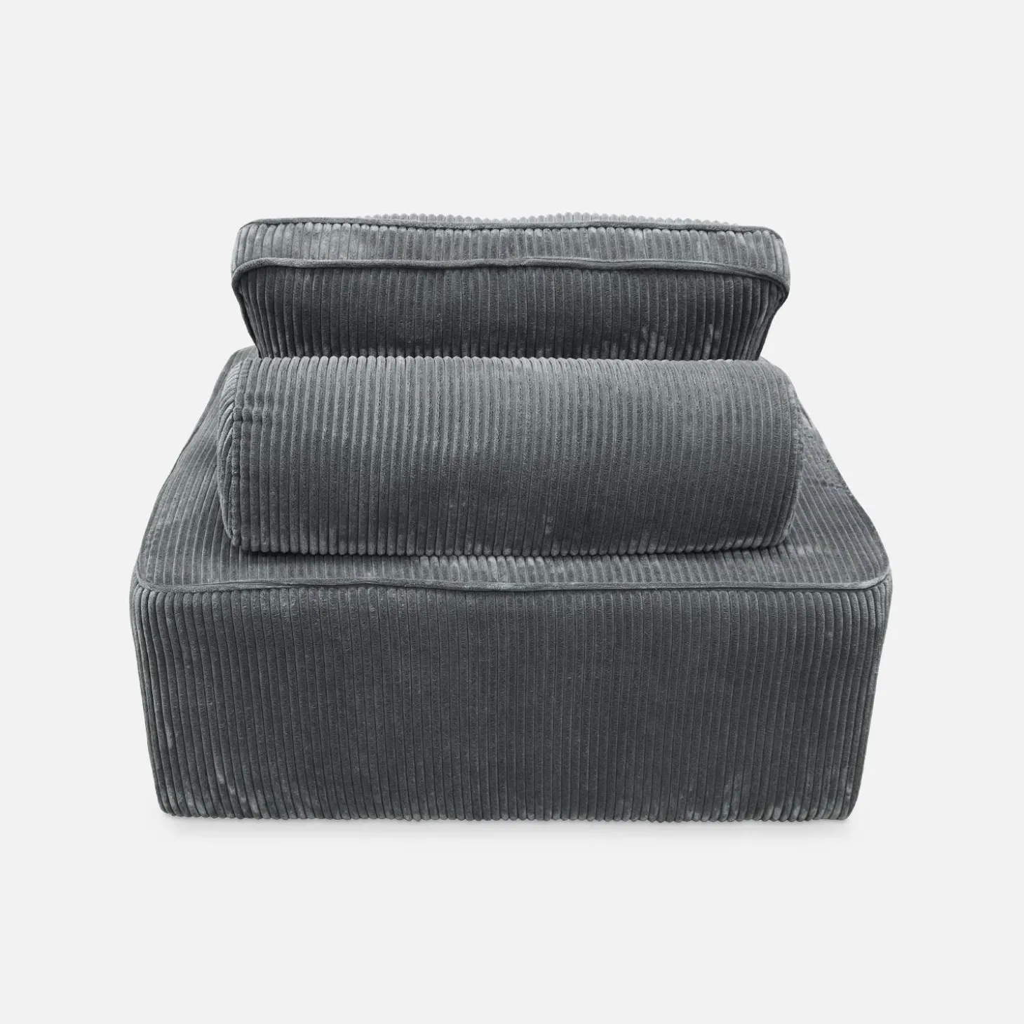 Módulo para sofá modular de pana, 1 plaza
