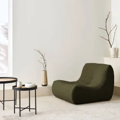 Módulo para sofá modular en borreguito texturizado