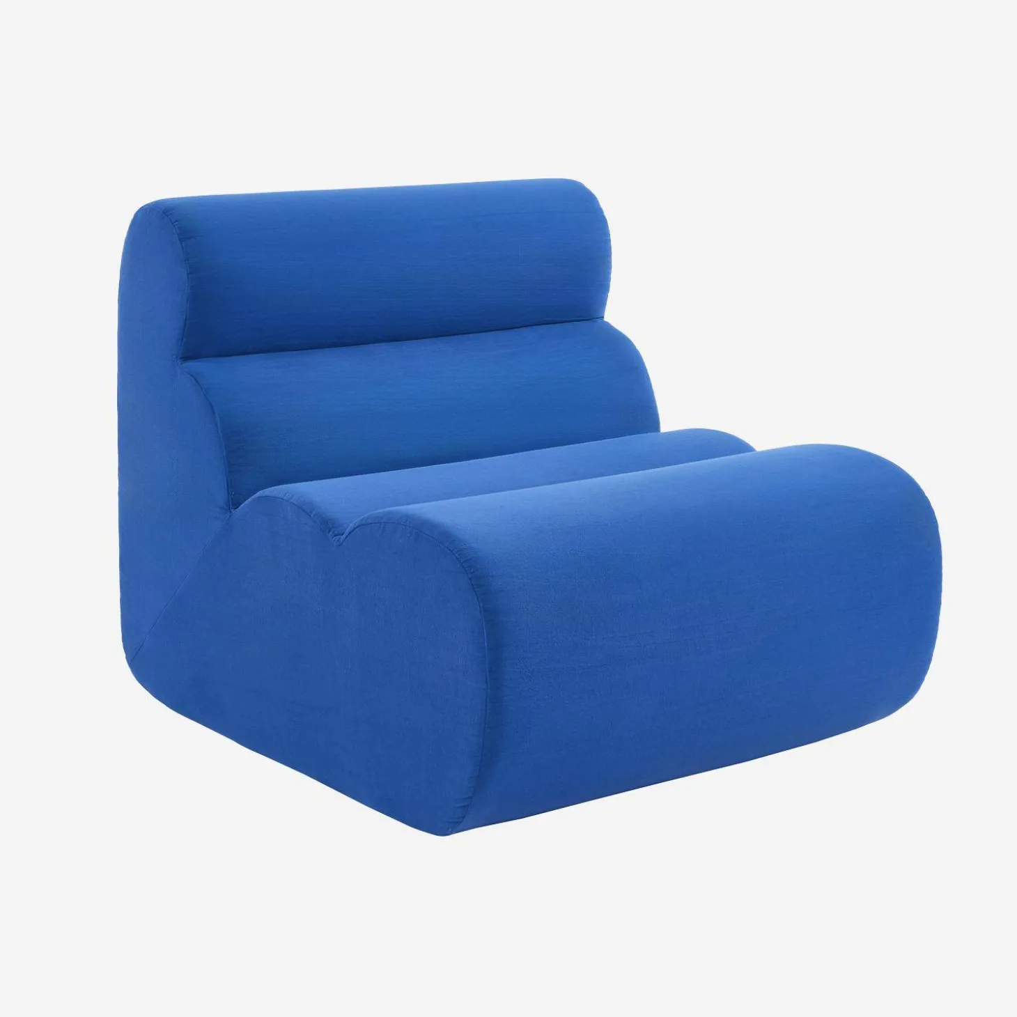 Módulo para sofá modular en tela simple