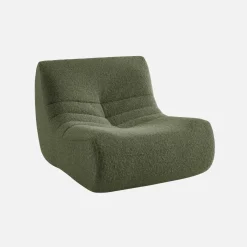Módulo para sofá modular en tejido efecto alpaca