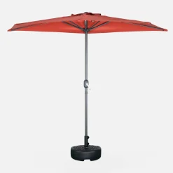 Medio parasol redondo, Ø2,5m