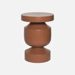 Mesa auxiliar de metal