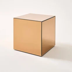 Mesa cúbica con espejos, 35cm