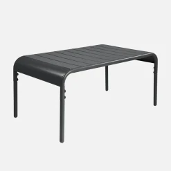 Mesa de centro de jardín bistró de acero, 90cm