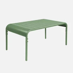 Mesa de centro de jardín bistró de acero, 90cm