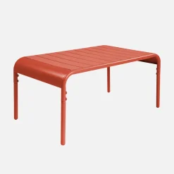 Mesa de centro de jardín bistró de acero, 90cm