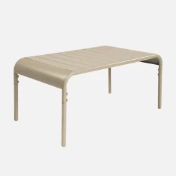 Mesa de centro de jardín bistró de acero, 90cm