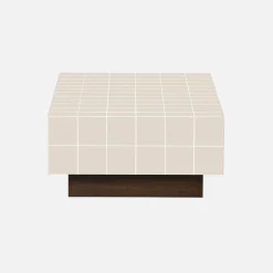 Mesa de centro imitación azulejos de cemento