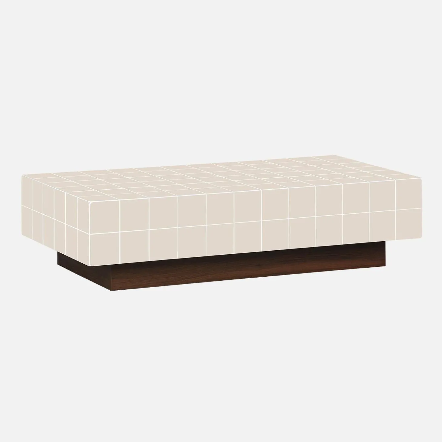 Mesa de centro imitación azulejos de cemento