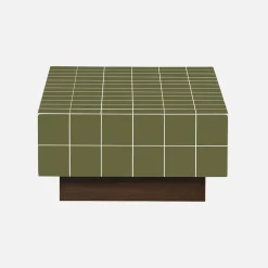 Mesa de centro imitación azulejos de cemento