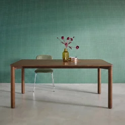 Mesa de comedor rectangular madera, 6 plazas