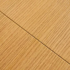 Mesa de comedor rectangular extensible de madera, 6-8 plazas