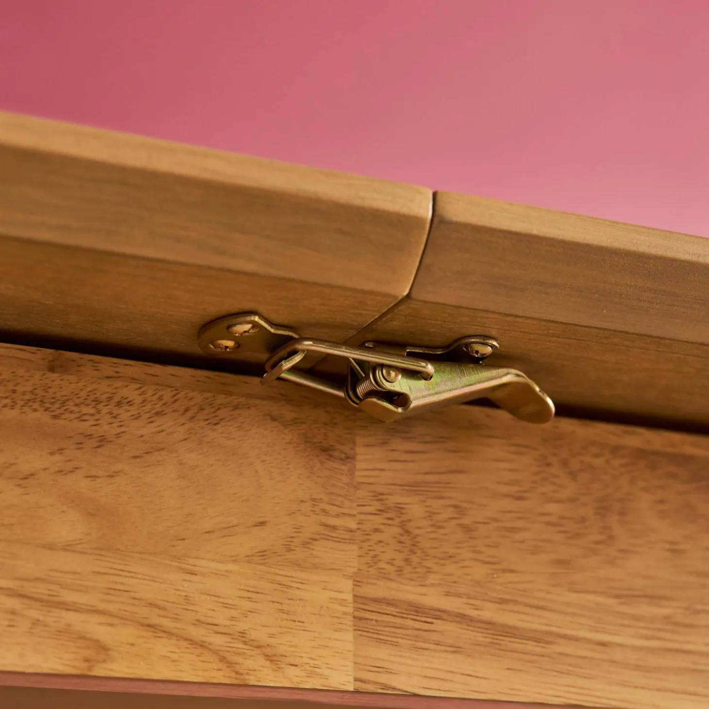 Mesa de comedor rectangular extensible de madera, 4-6 plazas