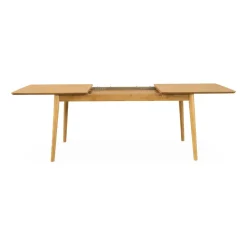 Mesa de comedor rectangular extensible de 6-8 plazas