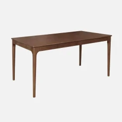 Mesa de comedor rectangular extensible de madera, 6-8 plazas