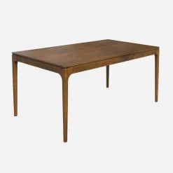 Mesa de comedor rectangular en madera de 6 plazas