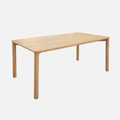 Mesa de comedor rectangular madera, 6 plazas