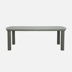 Mesa de jardín de aluminio, 10 plazas