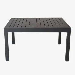 Mesa de jardín extensible de aluminio, 8 plazas