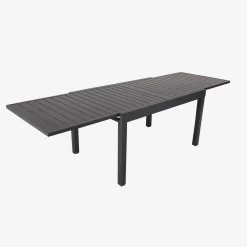 Mesa de jardín extensible de aluminio, 8 plazas