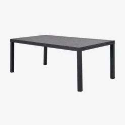 Mesa de jardín extensible de aluminio, 12 plazas