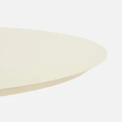 Mesa de jardín redonda de aluminio, 6 plazas