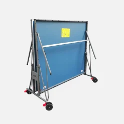Mesa de ping pong interior plegable con 2 raquetas y 3 pelotas, 274cm