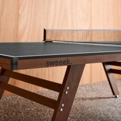Mesa de ping pong interior deluxe con 2 raquetas y 3 pelotas, 273.5cm