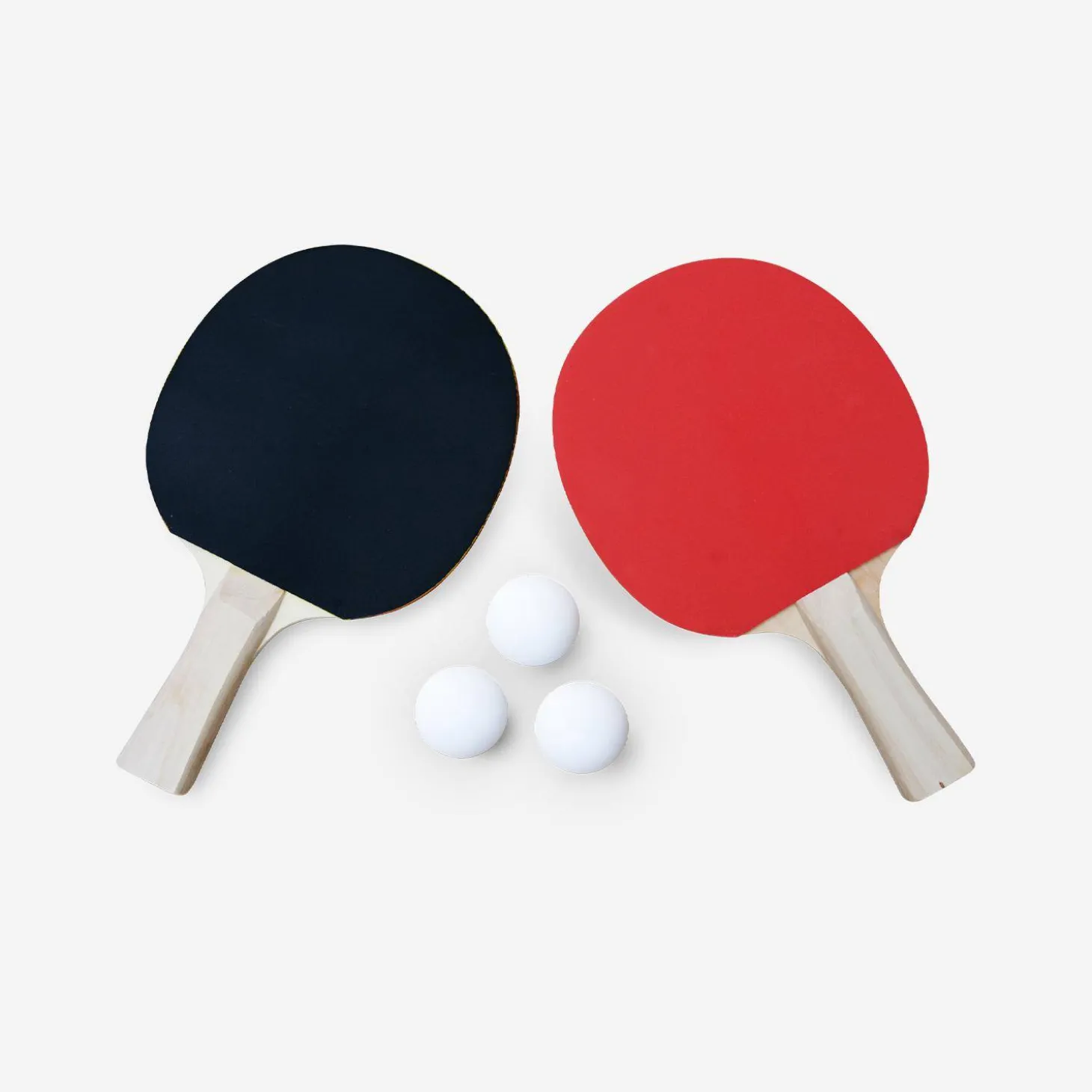 Mesa de ping pong plegable para exterior con 4 raquetas y 6 pelotas, 274cm