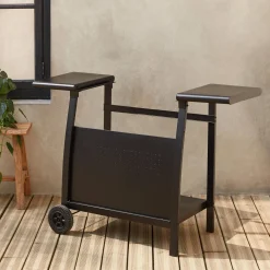 Mesa de plancha con 3 quemadores