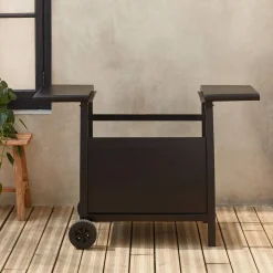 Mesa de plancha con 3 quemadores