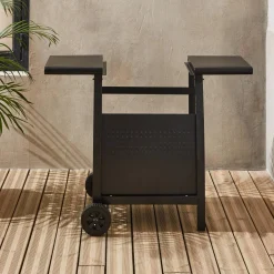 Mesa de plancha con 2 quemadores