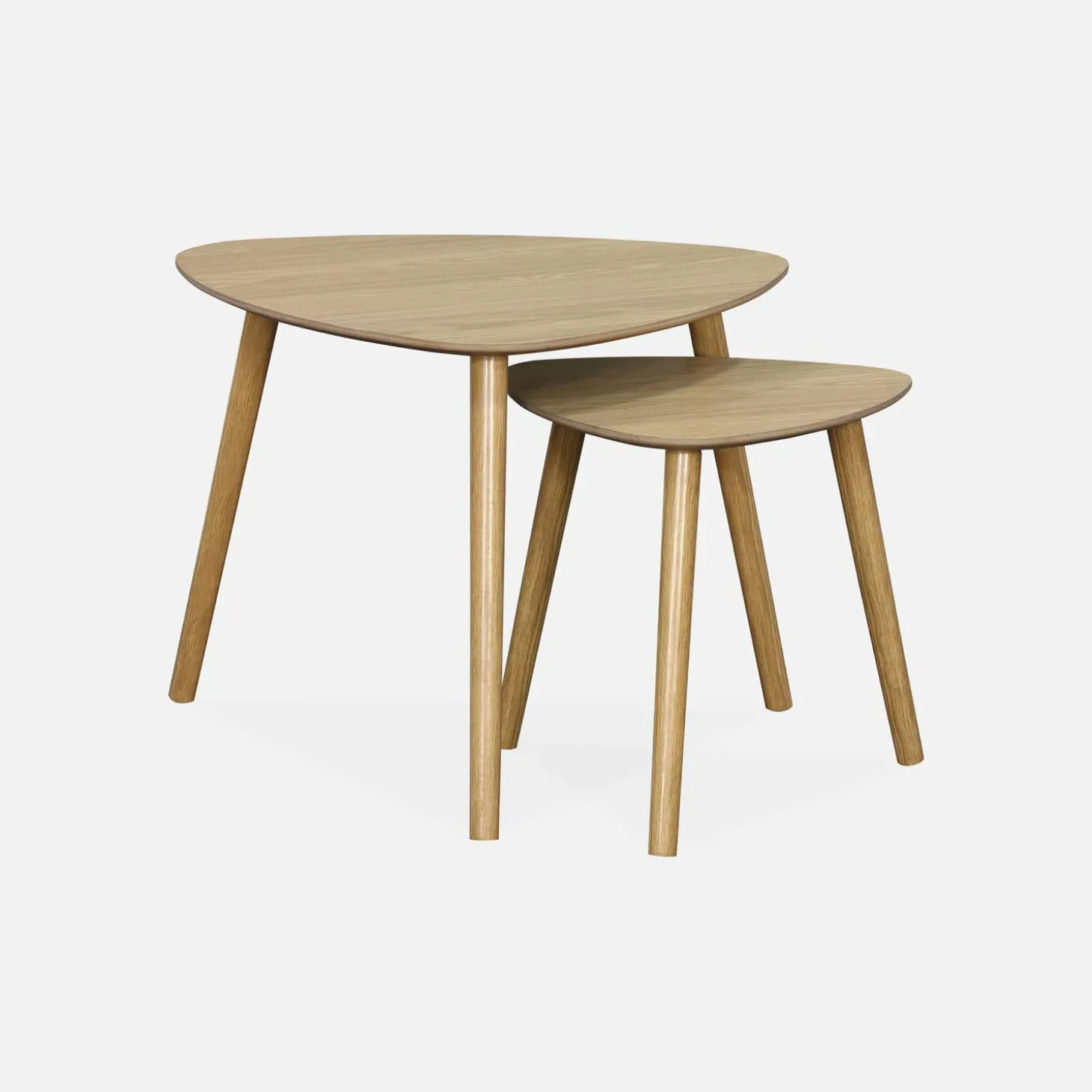 Mesa nido estilo escandinavo, set de 2
