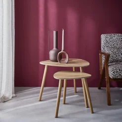 Mesa nido estilo escandinavo, set de 2